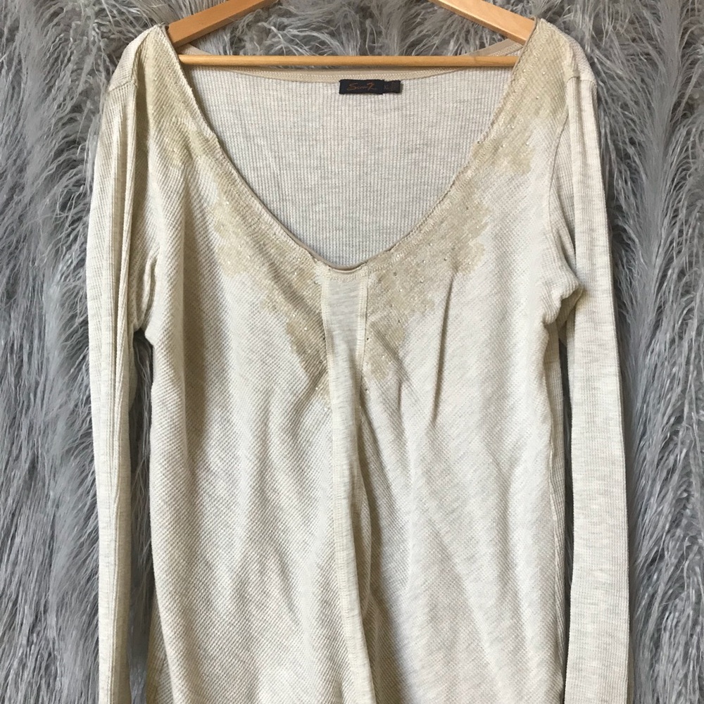 SEVEN7 LONG SLEEVE TOP